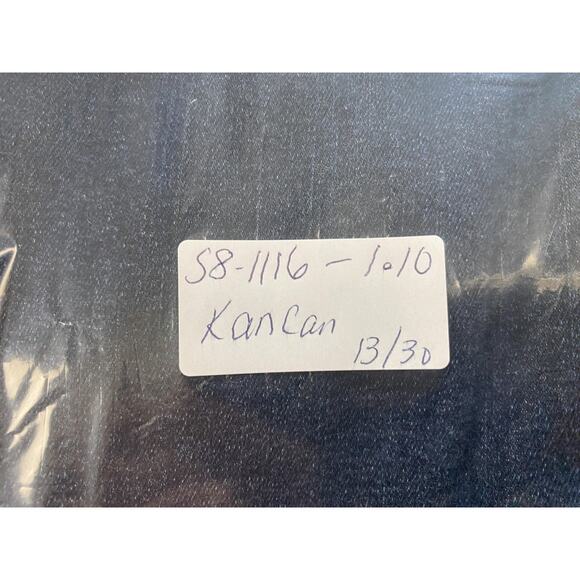 KanCan Jeans Womens 13/30 Blue Dark Wash Mid Rise Slim Straight KCT254LDJ 32x30 - Picture 15 of 15